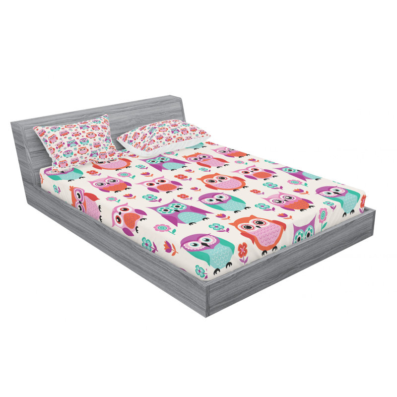 Microfiber Sheet Set, Queen Sheet Set + Fitted Sheet + 2 Pillowcases