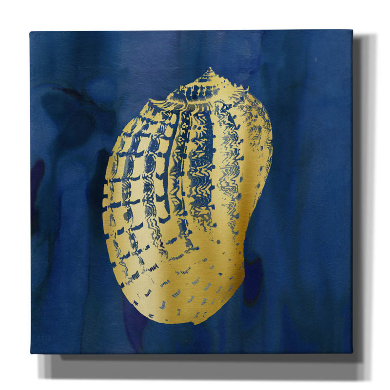 «Indigo Sea Treasure VII» par Carol Robinson, H 12 po x l 12 po x P 0,75 po