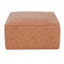 Repose-pieds carré en similicuir-117125071