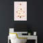 Soft Pink Christmas Tree Minimalist Abstract Contemporary Christmas Tree Winter Landscape Wall Art Print 1 Piece Wrapped Canvas Wall Art-1583177302