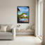 «Tropical Island Resort» avec toile lagon turquoise-133560128