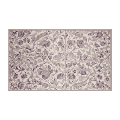 Machine Washable Beige Area Rug