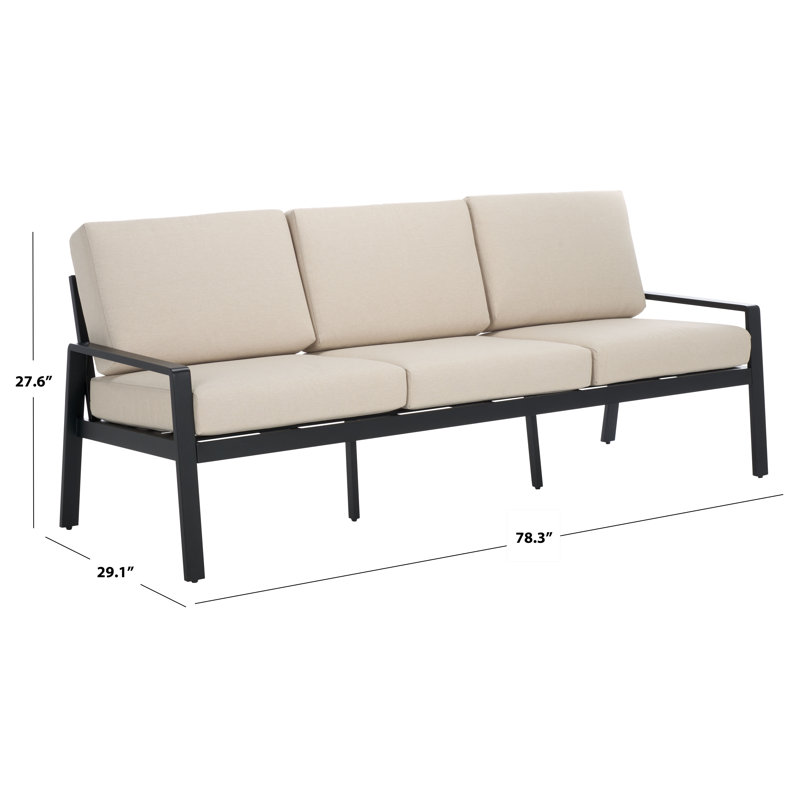 Mittal 3 Piece Outdoor Conversation Set