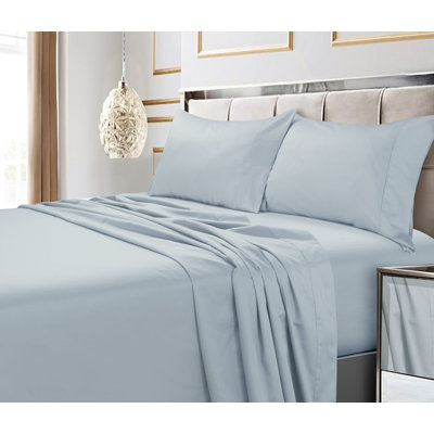 600 Thread Count 100% Cotton Extra Deep Pocket Sheet Set