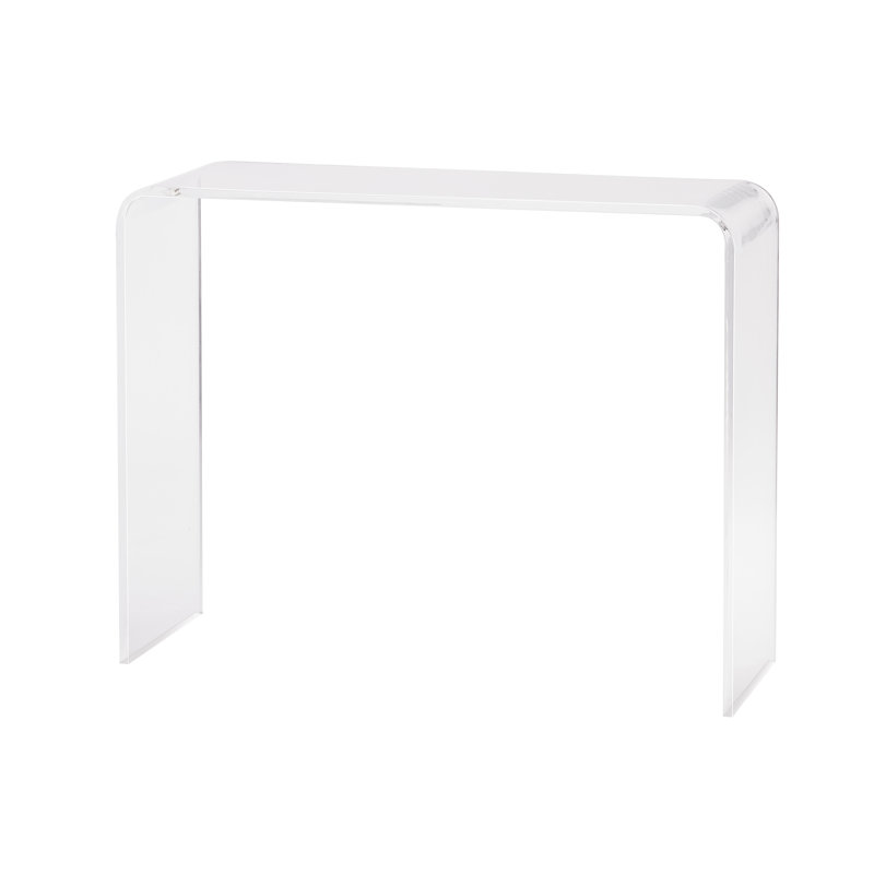Safavieh Xannder Acrylic Console Table, 30" H x 38" W x 12" D