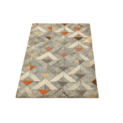 Tapis gris clair Ortega