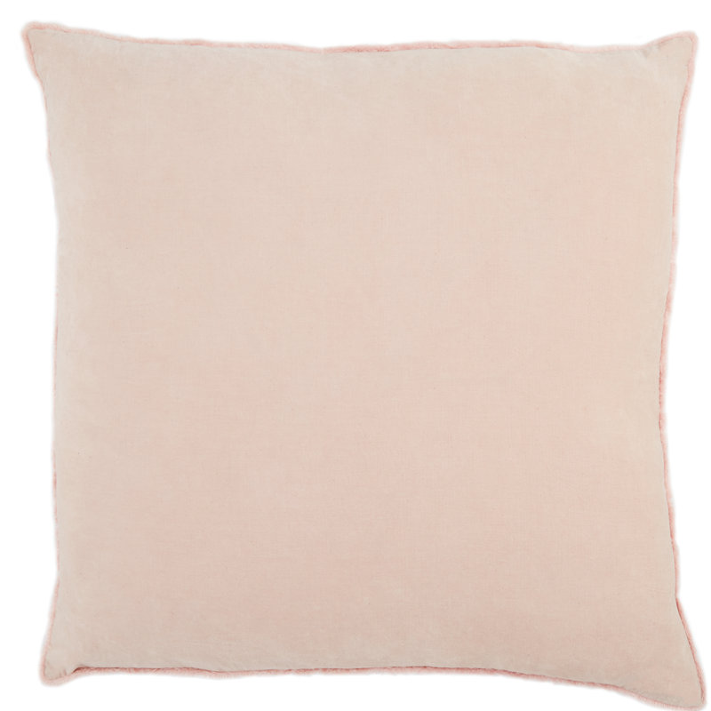 Pillow Cover Only - No Insert, Rose clair