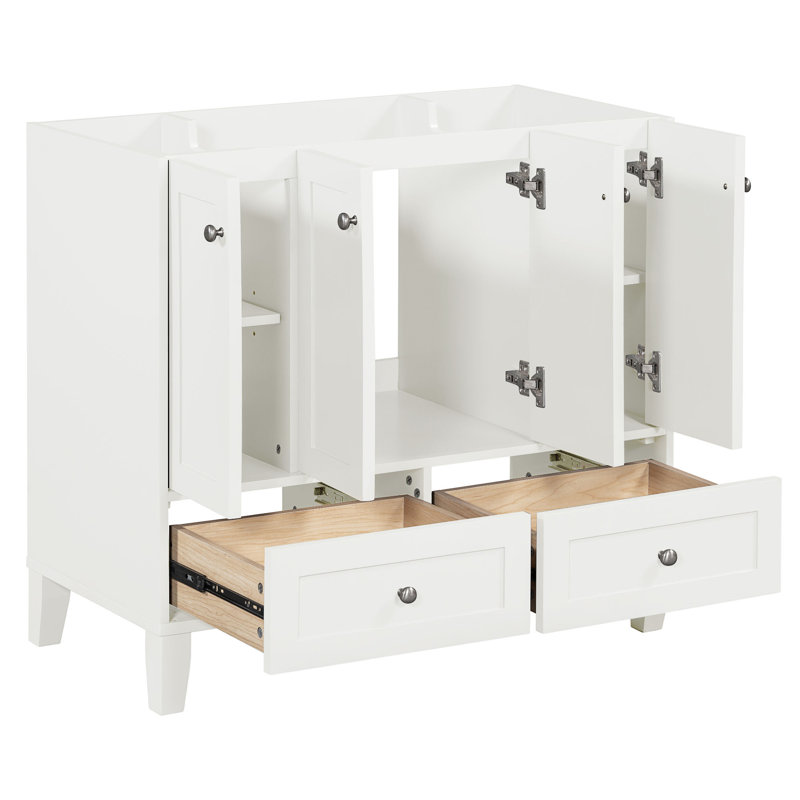 Base de meuble-lavabo Farmann 35,51 seulement, Blanc