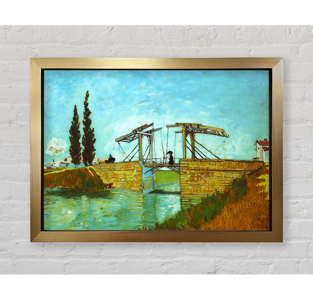 Van Gogh Brücke bei Arles - Einzelner Bilderrahmen Kunstdrucke