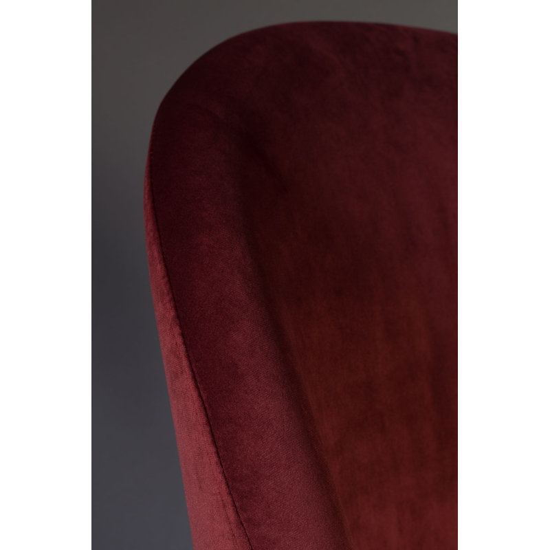 Upholstered Dining Chair, Red