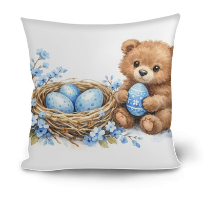 Taie d'oreiller sur le thème de Pâques convenant à la décoration des Fêtes Un cadeau pour les enfants Cadeaux de Pâques pour femmes / hommes / famille