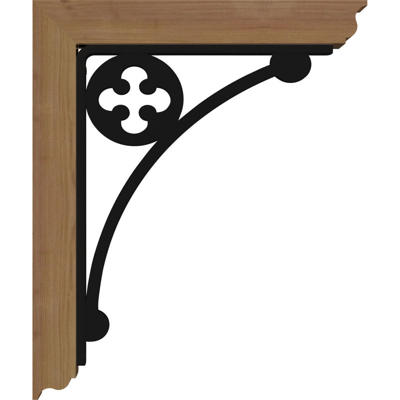 Crawley Traditional Traditional Ironcrest, H 19 po x P 16 po, Cèdre rouge de l'Ouest l 3 1/2 po x T 2 po (lisse