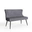 Faning Velvet Upholstered Bench