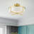 Charlieann Fabric Semi Flush Mount-54284035