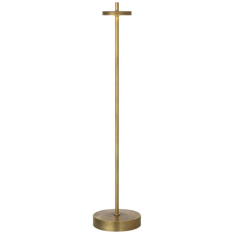 Kelly Wearstler Sene Rechargeable Table Lamp, Gold, 1.6 W, 23" H x 5" W x 5" D