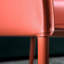 Chaise d'appoint à dossier rouge rouge (ensemble de 2)-1913880211