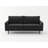 70" Velvet Round Arm Sofa-607401283
