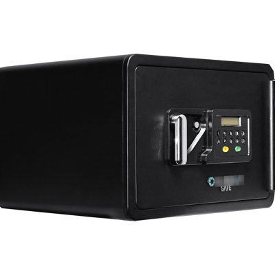 Safe With Sufficient Space 0.54 Cubic Ft - Keep Valuables Protected Keypad Locking Spacious Asset Box Security Lock And Solid Build