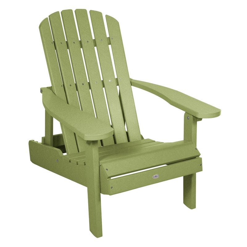 Chaise Adirondack pliante et inclinable Middiler, Vert