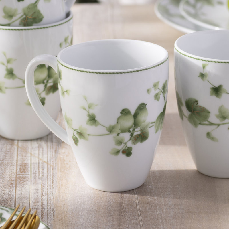 Ensemble de 4 tasses Noritake Ivy Whisper, 16 oz