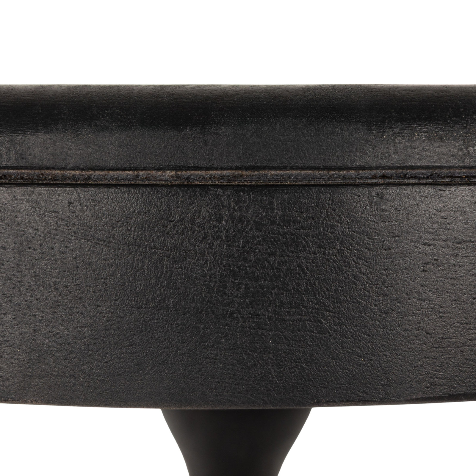 14" Mango End Table, Black