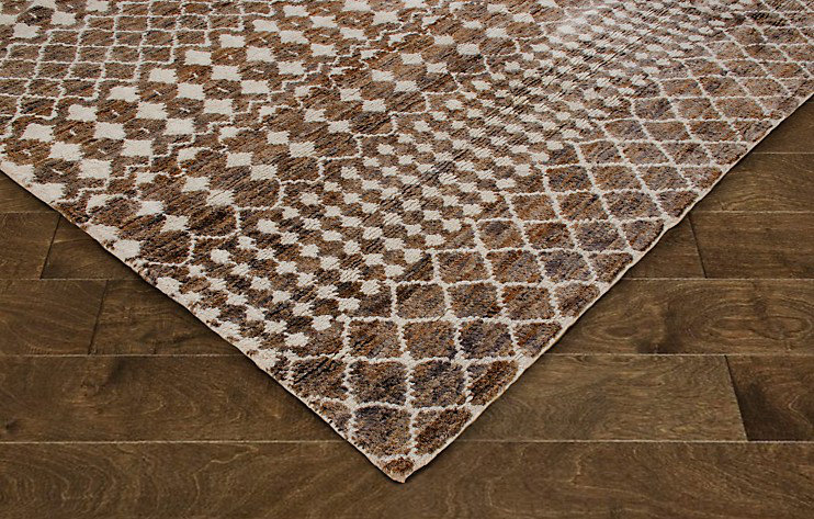 Kiri - Grey/White, Rectangle 10' x 14'
