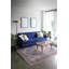 Tapis décoratif bleu marine bourgogne-97420417