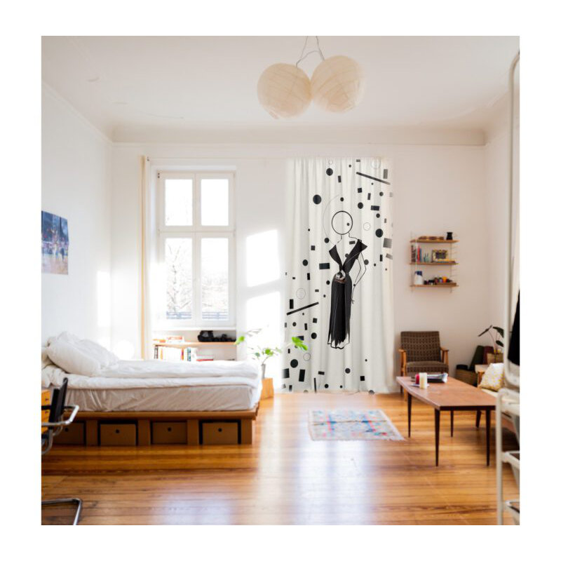 Rusnak Velvet Blackout Slot Top Curtain Pair, 148cm Width x 400cm Drop