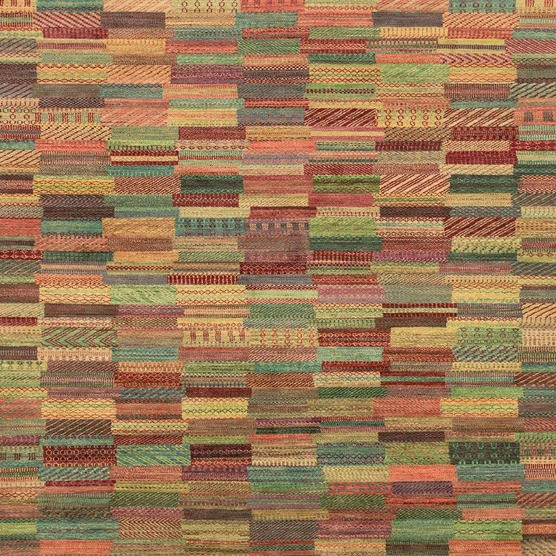 Abstract Indoor Rug, Square 3'