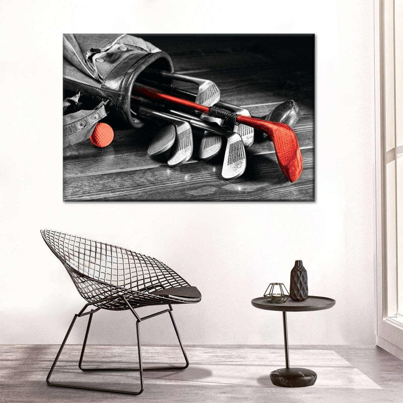 Impression sur toile Golf Golf Pop, H 8 po x l 12 po x P 1 po