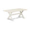 Table de salle à manger X-Style Mid-Century Modern - un plateau de cuisine rectangulaire avec des pieds élégants-851934122-851934119-851934121