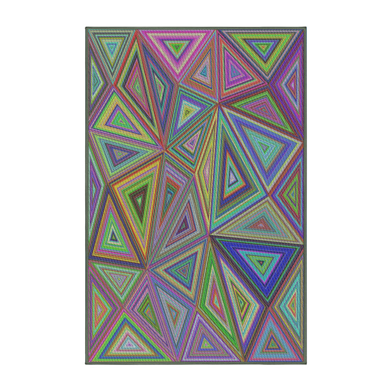 Pulliam Geometric Indoor Rug, Rectangle 6' x 9'