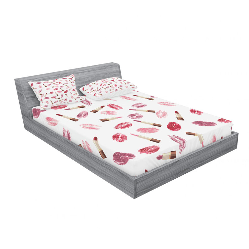 Microfiber Sheet Set, Full/Double Sheet Set with Fitted Sheet