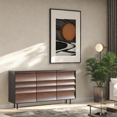 Buffet de style exquis et simple