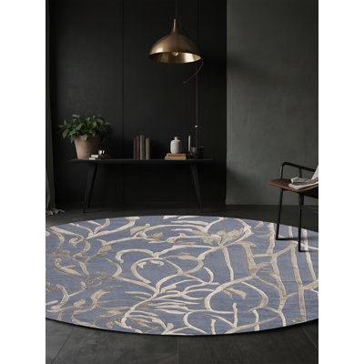 Machine Washable Grey Area Rug