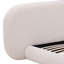 Ringo Upholstered Platform Bed, Kaia Snow, Queen-1583882070