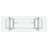 Mania 47.2'' Glass Top Console Table