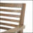 Emerson Dining Chair Set Of 2, Stylish Gray Finish With Durable Acacia Wood And Comfortable Wicker Seats For Outdoor Use-1715488154