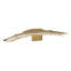 Glissade Steel LED Armed Sconce-1074523561