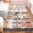 EnHomee Storage Bin Under Bed Storage Containers Stackable Underbed Storage with Wheels-1774646534