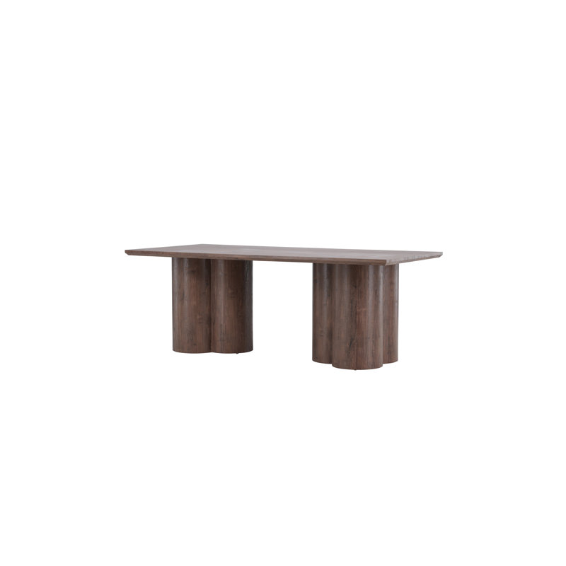 Daniellah Dining Table, Mocca