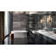 Peltro Mud 23.38" x 23.38" Decorated Glass Tile