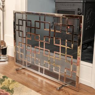 Iron Fireplace Screen