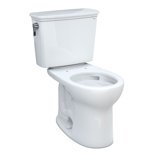 Drake® 1.28 GPF Round Two-Piece Toilet with Tornado Flush (Seat Not Included)