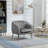 Accent Armchair with Ottoman-1712181959