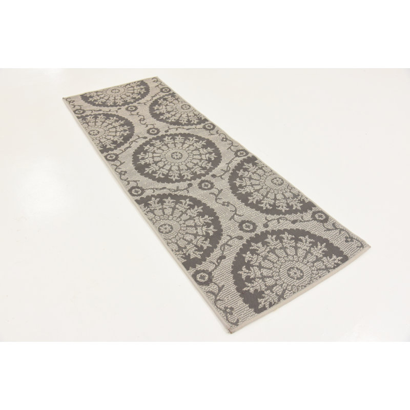 Sebastian Geometric Indoor / Outdoor Rug, Runner 2'2" x 6'1"