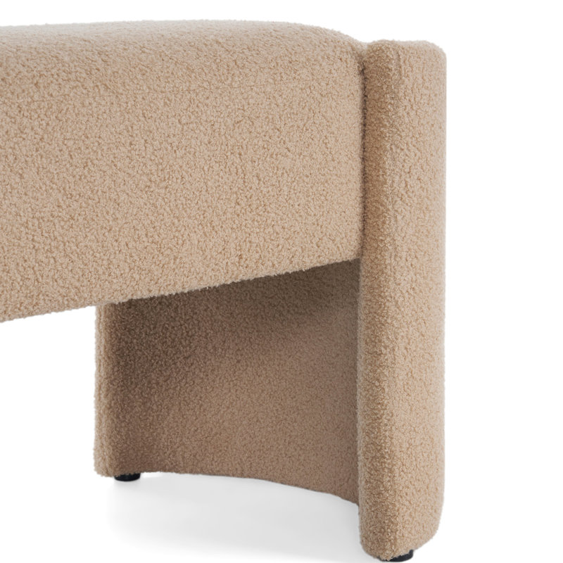 Elegant Camel Lounge - Structure en bois, ajoute de l'élégance à la maison avec un style moderne de construction pour divers intérieurs