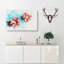 Two Red Bell Peppers - Wrapped Canvas-56661923