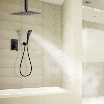 Thermostatic Complete Shower System with Rough in-Valve