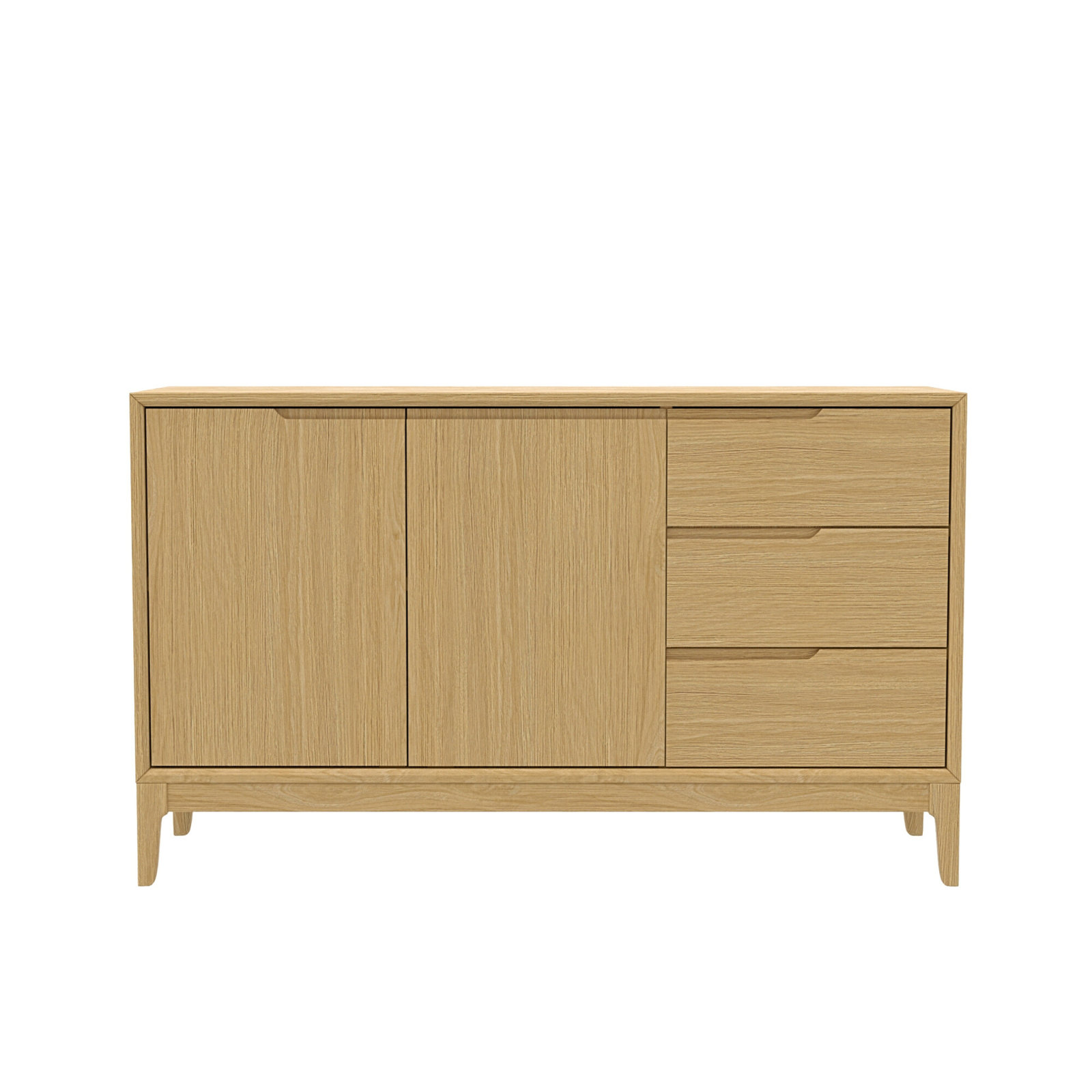 Rise 60'' Sideboard, Light Oak